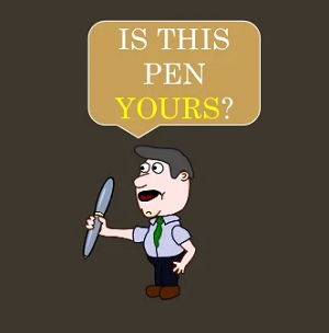 Is this pen yours?